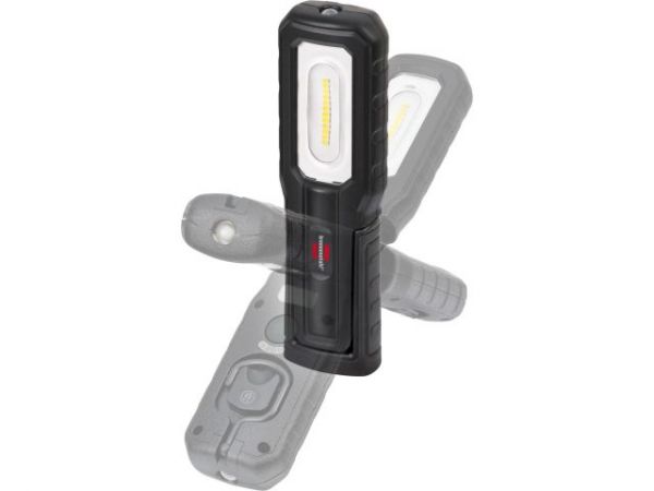 Фонарь-переноска аккумуляторный 700+100Лм  IP54 HL 701 A Brennenstuhl(с гибким основанием и магнитом, кабель USB-C в комплекте)