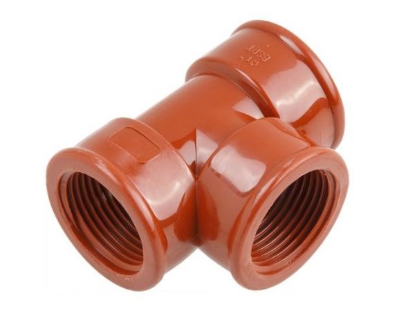 Тройник ПП 3/4' вн.-вн.-вн. кор., AV Engineering(Полипропилен, макс.  1 бар, макс.  40 °С, для 5 к.с.)