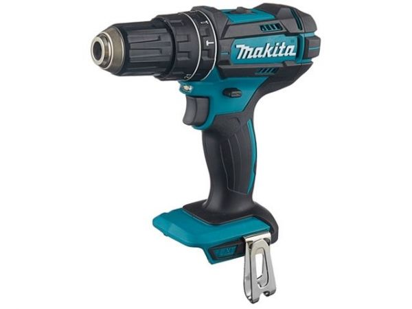 Ударная дрель-шуруповерт MAKITA LXT DHP 482 Z в кор. (18.0 В, БЕЗ АККУМУЛЯТОРА, 2 скор., 62 Нм, шурупы до 13 мм, сверление в металле до 13 мм)