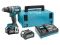 Ударная дрель-шуруповерт MAKITA XGT  HP002GD201 в кейсе(40.0 В, 2 акк., 2.5 А/ч Li-Ion, 2 скор., 65 Нм, шурупы до 13 мм, сверление в металле до 13 мм)