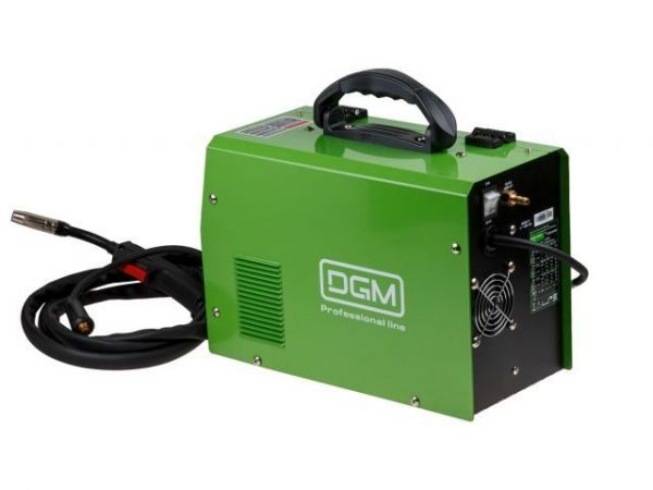 Полуавтомат сварочный DGM MIG-210P(230В; MIG/FLUX/MMA/TIG; встроенная горелка 2 м; смена полярности)