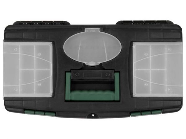 Ящик для инструмента пластмасс. 49x27,5x24 см (19') с лотком и органайз. 20237 ВОЛАТ