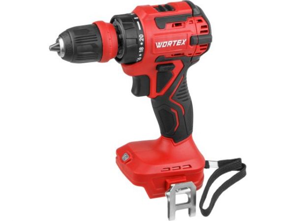 Дрель-шуруповерт WORTEX BD 2025 LiSET в чем. ALL1 XLT БЕСЩЕТ, 18 В, 55 Н*м, 2х2 А*ч, БЗП 10 м(0-1800 об/мин, подсветка.)