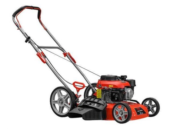 Газонокосилка бензиновая ECO LG-810(4.0 л.с., шир. 51 см, ручной привод, мульчир., стальн.корпус, без травосборника)