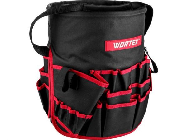 Сумка для инструмента WORTEX WB 3037 оксфорд, 370x300х300 мм, вес до 25 кг(58 отсеков хранения)