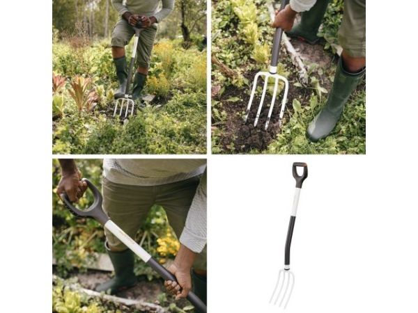 Вилы садовые White FISKARS