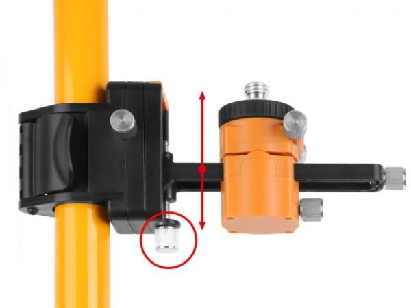 Штатив-штанга WORTEX 4200 мм резьба 1/4', 5/8'(4,2 метра, телескопическая нижняя трубка)