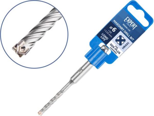 6х50х110 мм бур (сверло) SDS-plus EXPERT STARTUL(бур по бетону, крестовая пластина)