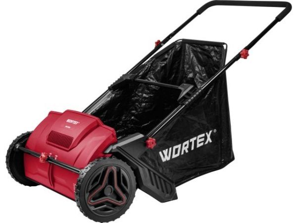 Собиратель листьев механический WORTEX HLS 5310 в кор. шир. 53 см., выс. 5-40 мм.(Ручной привод, регулировка высоты, мусоросборник 100 л.)