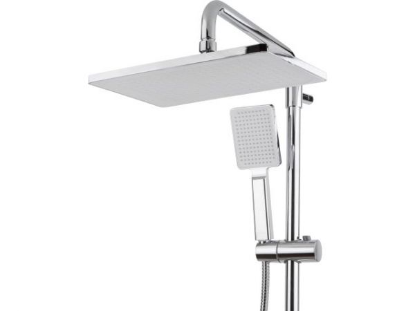 Душевая система (Lt) D35, серия Camellia хром, a-five(На стену, короткий - -излив: длина 150 мм, монолитный. Троп. душ: вынос 400 мм,)