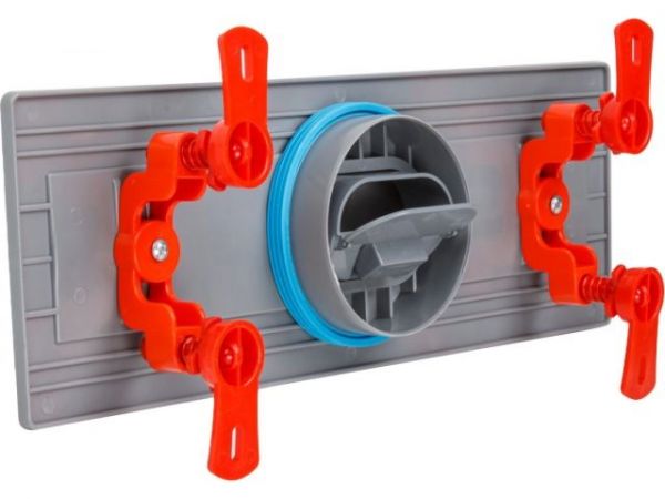 Сливной трап горизонтальный D 50, реш. нерж., сухой затвор, 63х300мм, AV Engineering