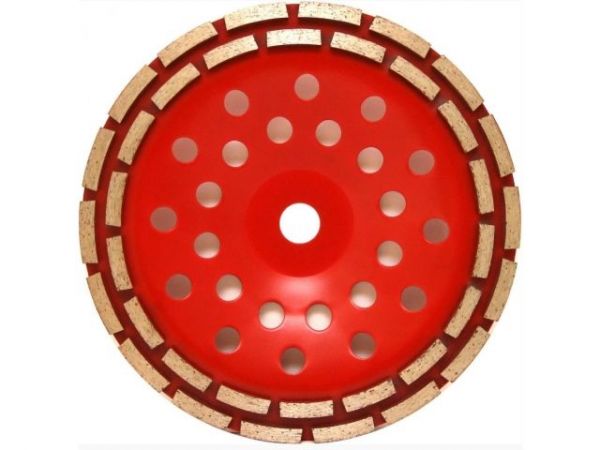 Алмазная чашка d 230 мм по бетону двухрядная TRIO DIAMOND NEW FORMULA SEGMENT(бетон / гранит / натуральный камень / искусственный камень)