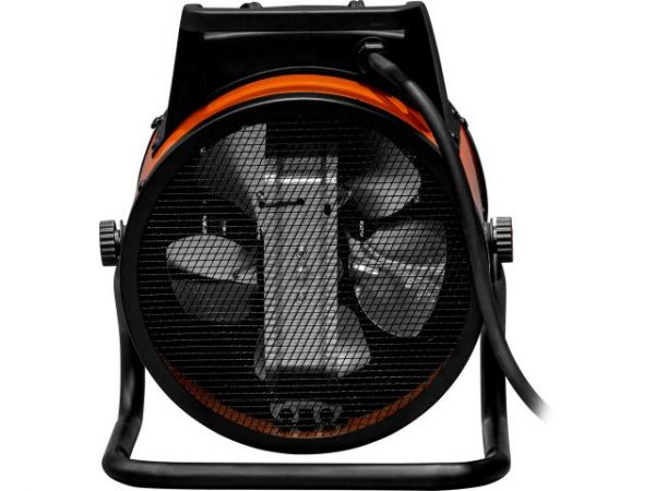 Нагреватель воздуха электр. Ecoterm EHR-03/1F(пушка, 3 кВт, 220 В, термостат,  керамика PTC)