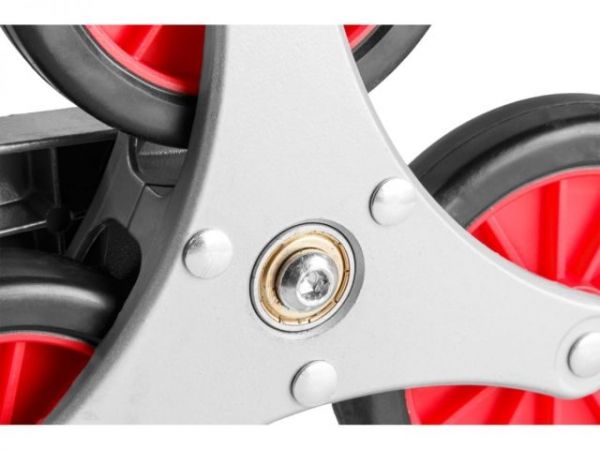 Тележка складная WORTEX FT 1080-6 80 кг/ 30 кг, 6 колес для ступеней(1000х390 мм, 6 колес, для ступеней, складная конструкция, основание 390 мм, макс. нагрузка 80 кг.)