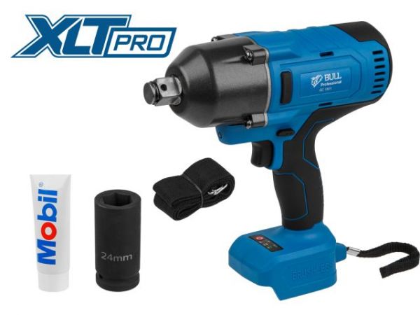 Ударный гайковерт BULL SC 1801 в кор. XLTpro SOLO БЕСЩЕТ., 18 В, 1000 Н*м, 3/4'(вес 3.3 кг)