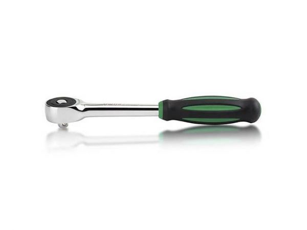 Трещотка 3/8' ротационная с переставным квадратом 60зуб. 240мм TOPTUL