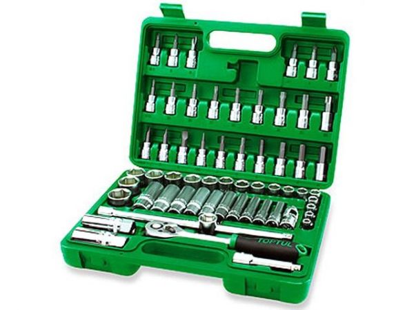 Набор головок и бит 60предм. 3/8' 6гр. TOPTUL