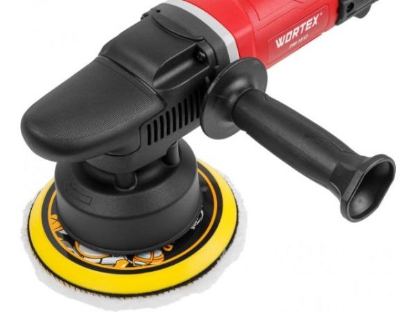 Полировальная машина эксцентриковая WORTEX PM 1512 в кор. 1100 Вт, 150 мм, 1000-4500 об/мин(рег.об., конст.эл., эксцентрик, шнур 4 м)