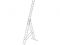 Лестница алюм. 3-х секц. 356/949/376см 3х14 ступ., 21,5кг PRO STARTUL (ST9942-14)