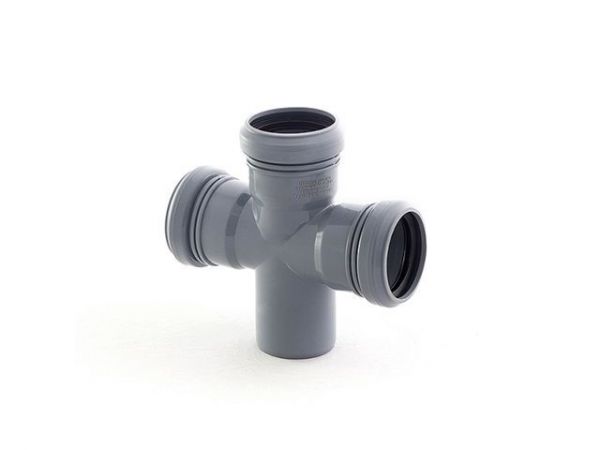 Крестовина ВК  50/50/50х87 РТП(Для внутренней канализации)