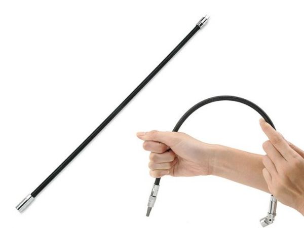 Удлинитель гибкий 1/4' 450мм TOPTUL