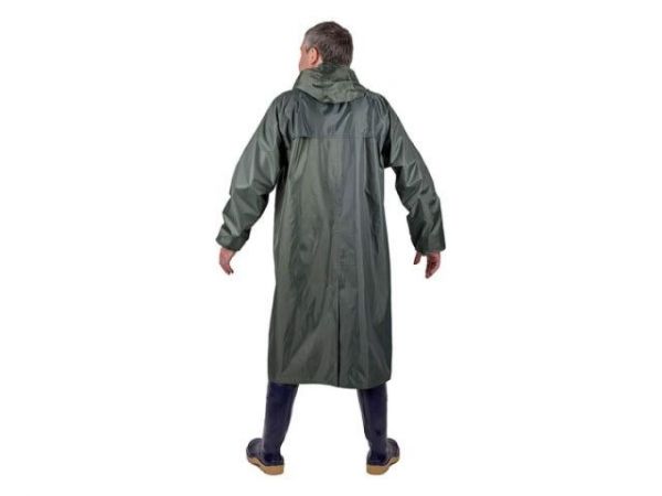 Плащ-дождевик ПВХ 'Тайфун' р. 56-58 рост 170-176 зеленый(зеленый)