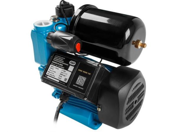 Станция водоснабжения автоматическая ENERGY-III-2200, A&P(370 Вт, 2200 л/ч, 35 м, корпус чугун, для водоснабжения)