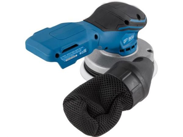 Эксцентриковая шлифмашина BULL CRS 1218 E в кор. XLTpro SOLO БЕСЩЁТ., 18 В, 125 мм(Регул. об., амплитуда колебаний: 2,5 мм)