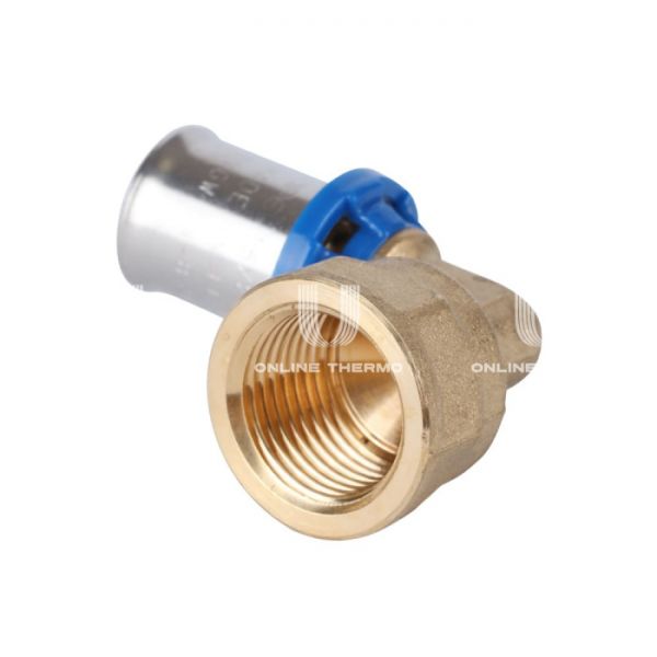 Угольник (угол) 90° с внутренней резьбой APE ARL3103100, 16х1/2", пресс-фитинг