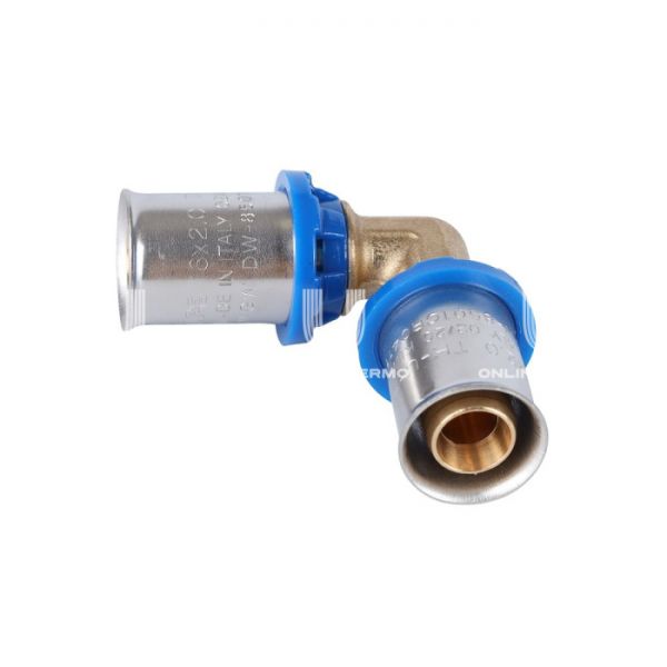 Угольник (угол) 90° равносторонний APE ARL3200110, 16 мм, пресс-фитинг