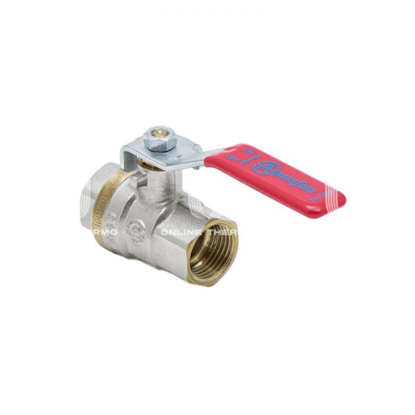 Кран шаровый Aquasfera Euro 1001-05, ВР 1 1/2", полнопроходной, ручка-рычаг