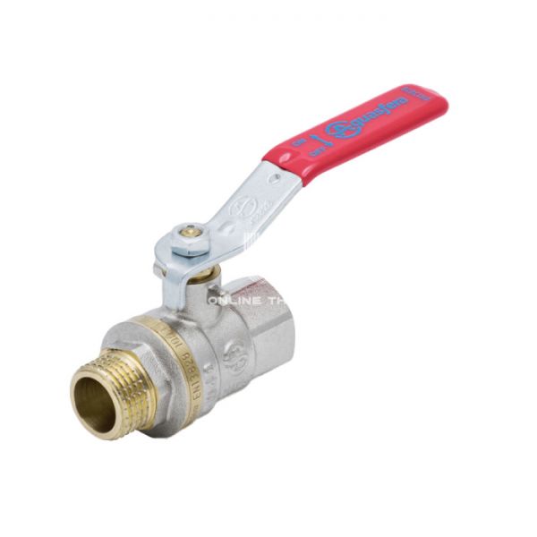 Кран шаровый Aquasfera Euro 1003-01, ВР-НР 1/2", полнопроходной, ручка-рычаг