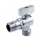 Кран шаровый угловой для сантехнических приборов Aquasfera 1041-02, НР 1/2"×3/4", ручка-флажок