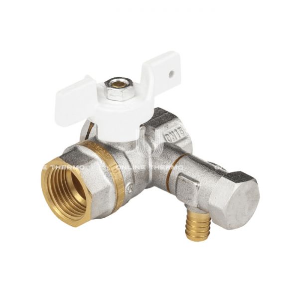 Кран шаровый Aquasfera Standard 1113-01, ВР 1/2", полнопроходной, ручка-бабочка