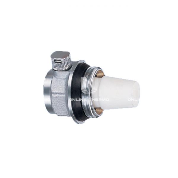 Автоматический воздухоотводчик для радиаторов Aquasfera 5016-01 НР 1", угловой правый, с уплотнением o-ring