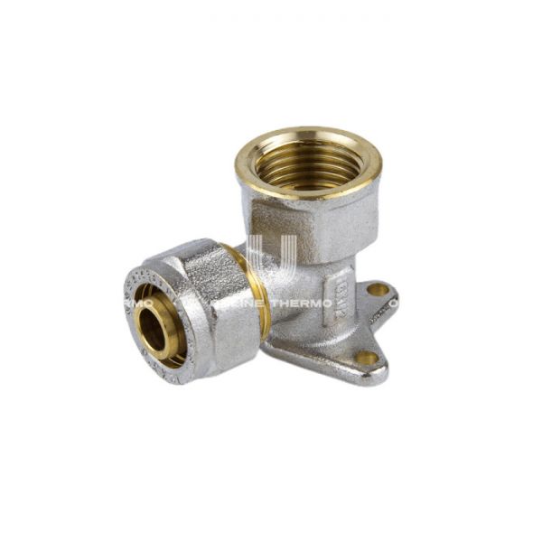 Угольник настенный (водорозетка) Aquasfera 7008-02, 1/2"×20 мм, компрессионный