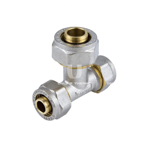 Тройник переходной Aquasfera 7012-09, 32×26×32 мм, компрессионный