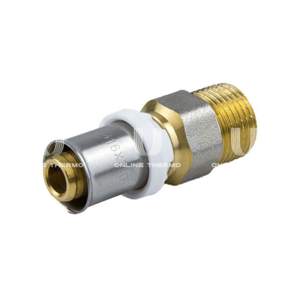 Муфта с наружной резьбой Aquasfera 8001-07, 1"×32 мм, пресс-фитинг