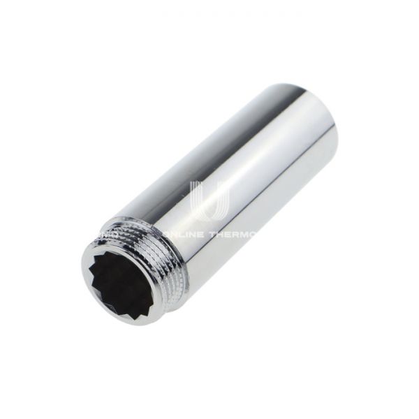 Удлинитель (бочонок) с внутренней и наружной резьбой Aquasfera 9031-09 ВР-НР 1/2", хромированный