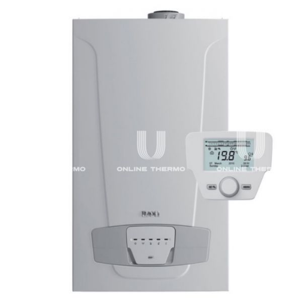 Настенный газовый конденсационный котел Baxi LUNA PLATINUM+ 1.24 GA 7219690--, одноконтурный, закрытая камера, 24 кВт