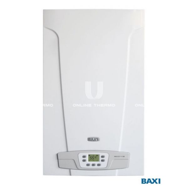 Настенный газовый котел Baxi ECO-4S 10F 7659668--, двухконтурный, закрытая камера, 10 кВт, компактный