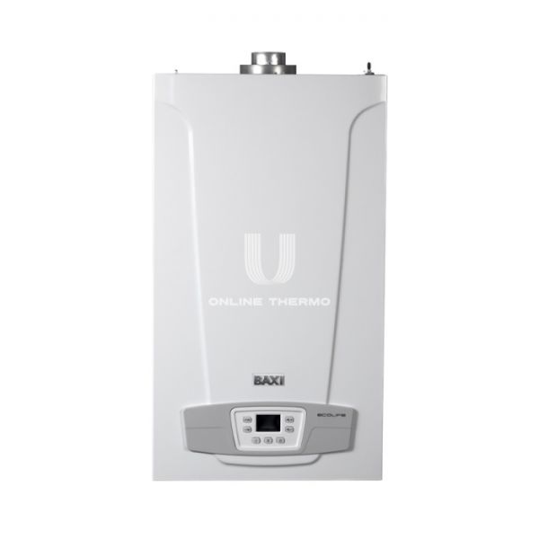 Настенный газовый котел Baxi ECO Life 24F 7814104, двухконтурный, закрытая камера, 24 кВт