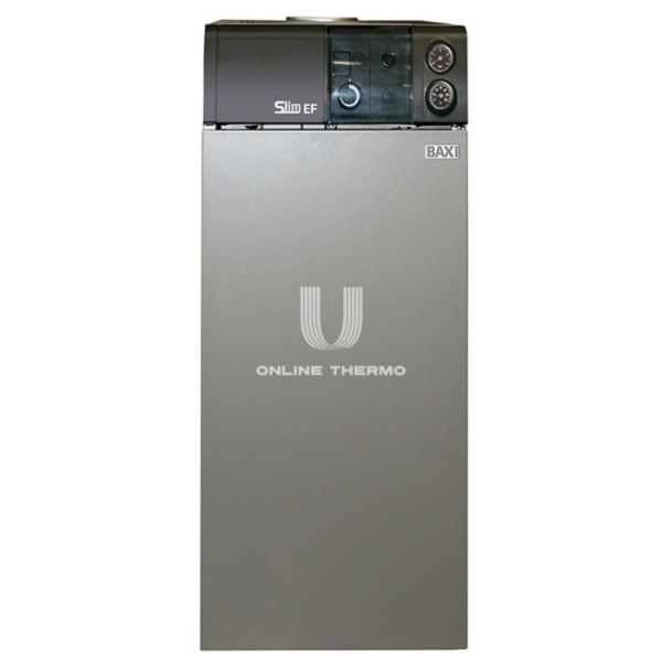 Напольный чугунный газовый котел Baxi SLIM EF 1.39 A7116067 (7116067--), одноконтурный, открытая камера, 39.1 кВт, энергонезависимый