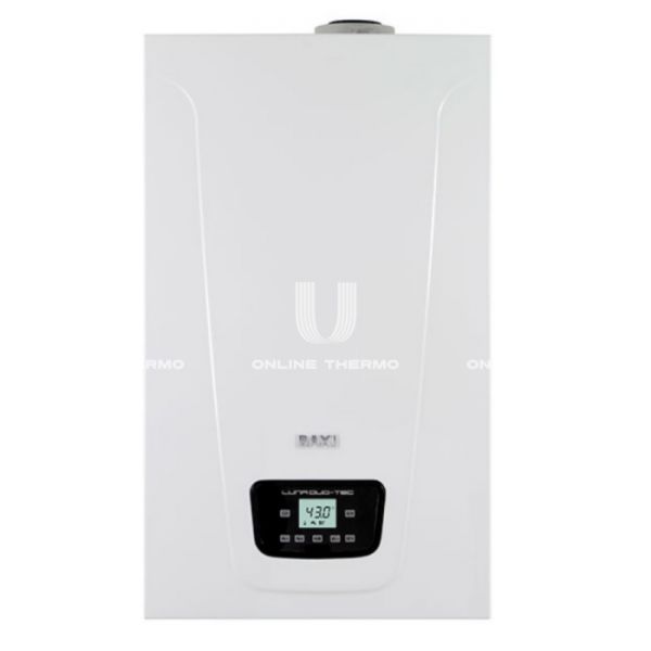 Настенный газовый конденсационный котел Baxi LUNA DUO-TEC E 33 A7720027, двухконтурный, закрытая камера, 28 кВт