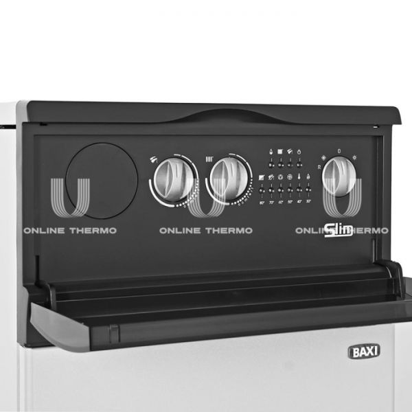 Напольный чугунный газовый котел Baxi SLIM 1.230iN 4E WSB43123347-, одноконтурный, открытая камера, 22.1 кВт, без насоса и расширительного бака