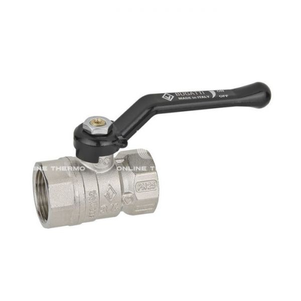 Кран шаровый Bugatti Arizona 06000001 1/2" ВР-ВР, 600, стандартный проход, ручка-рычаг