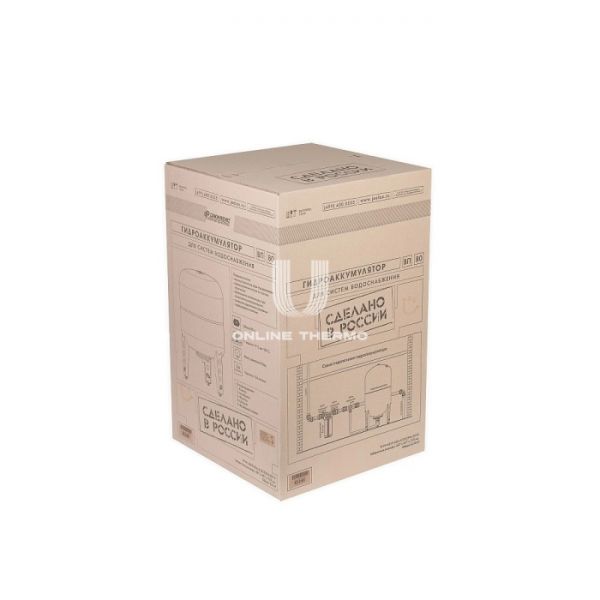 *Гидроаккумулятор (расширительный бак) для водоснабжения Джилекс ВП 80, 80 литров синий, вертикальный на ножках