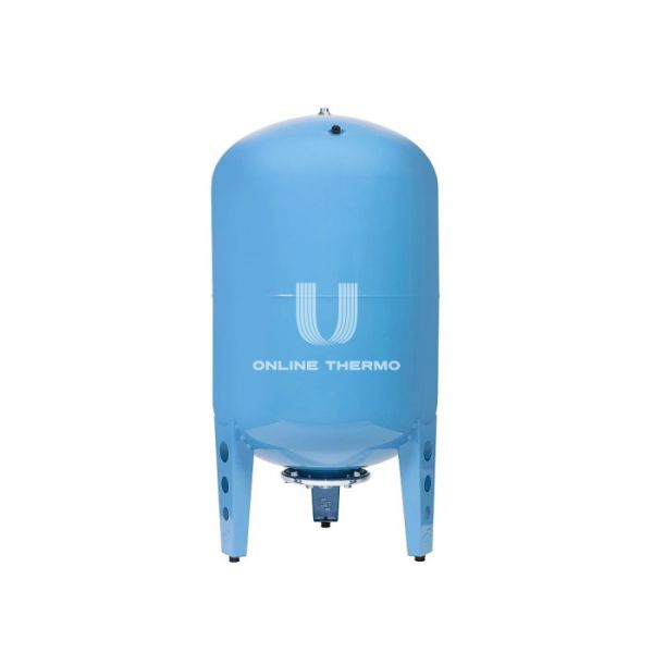 Гидроаккумулятор (расширительный бак) для водоснабжения Джилекс В 300, 300 литров синий, вертикальный на ножках