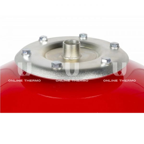 Расширительный бак для отопления Джилекс В 300, 300 литров, красный, вертикальный на ножках