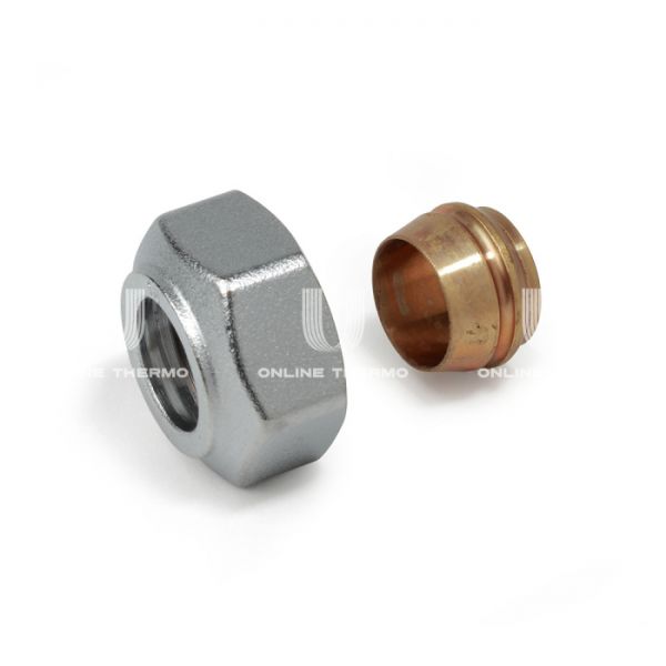Резьбозажимное соединение (фитинг евроконус) Giacominni R178EX115, 3/4"ЕК для подключения медной трубки